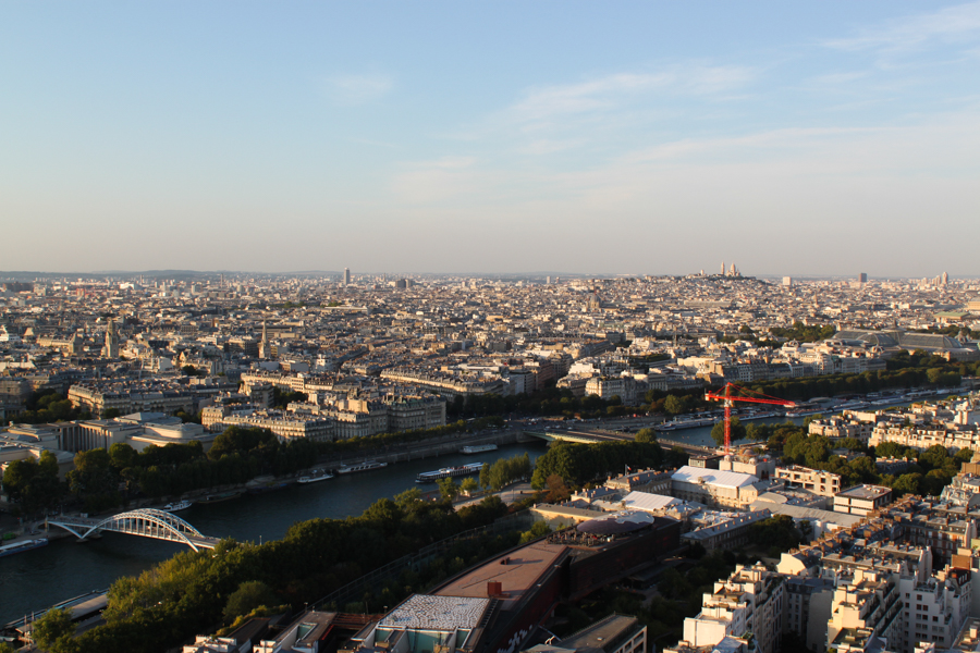 Paris z Tour Eiffel1